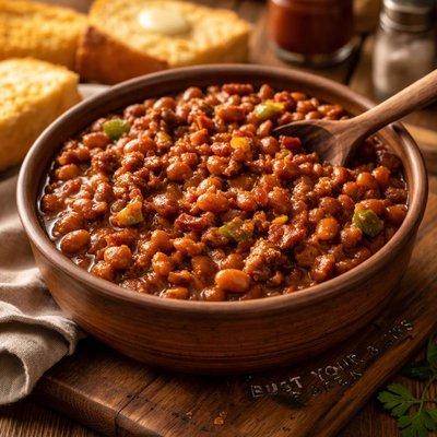 Image of Bust Your Lips Southern Baked Beans