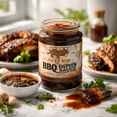 Image of Butt Rib Bbq Dippin Sauce