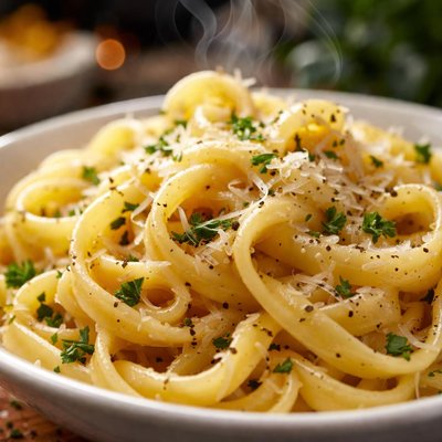 Image of Butter and Cheese Noodles Makaronia