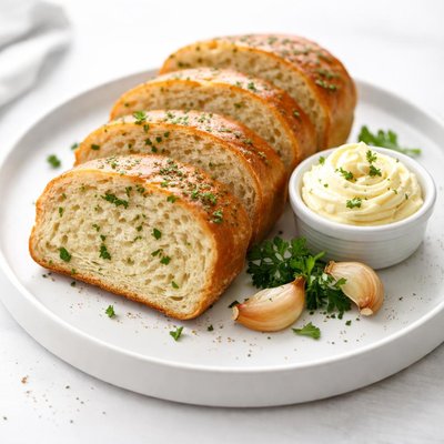 Image of Butter and Garlic Bread Bread Machine