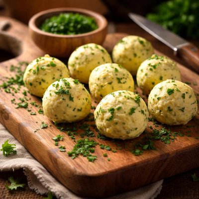 Image of Butter Balls for Chicken Broth or Noodle Soup