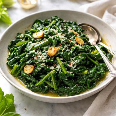 Image of Butter Braised Spinach