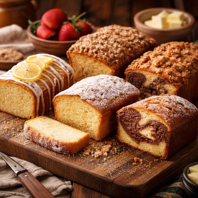 Image of Butter Cake with Variations