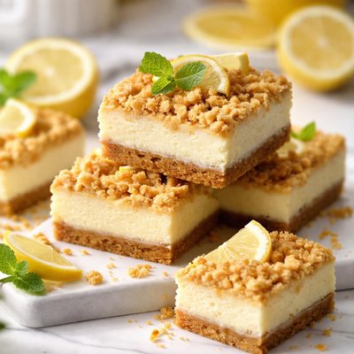 Image of Butter Crunch Lemon Cheese Bars