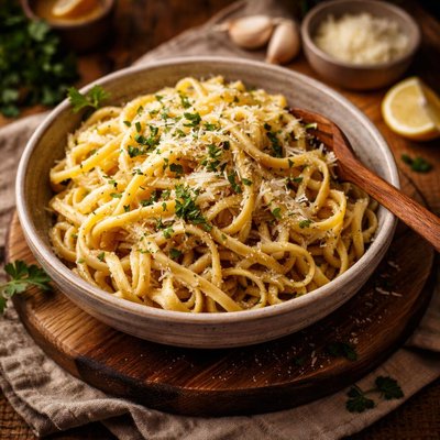 Image of Butter Herb Noodles