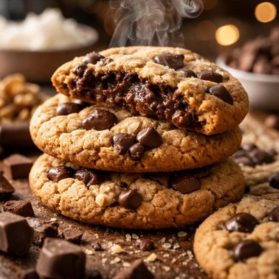 Image of Butter Less Chocolate Chip Cookies