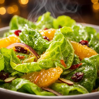 Image of Butter Lettuce with Orange Muscat Champagne Vinaigrette