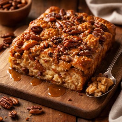 Image of Butter Pecan Bread Pudding