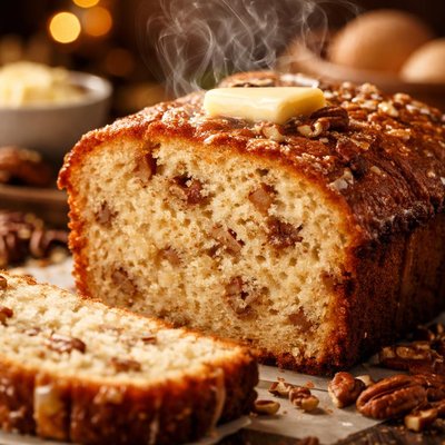 Image of Butter Pecan Pound Cake