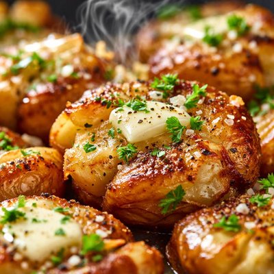 Image of Butter Smashed Potatoes