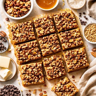 Image of Butter Toffee Nut Bars