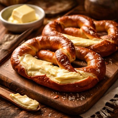 Image of Vegan Butterbrezel
