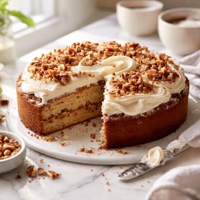 Image of Buttercream Coffee Cake