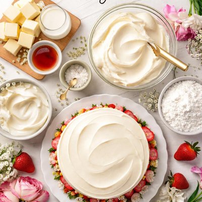 Image of Buttercream Icing Ii Holds Up in Humidity Better Faux Fondant