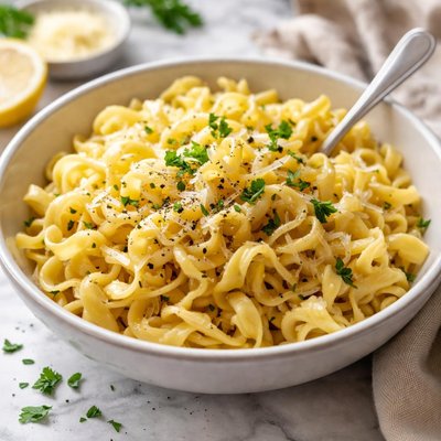 Image of Buttered Egg Noodles Best Ever