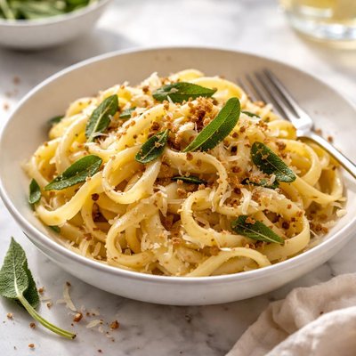Image of Buttered Noodles with Toasted Sage