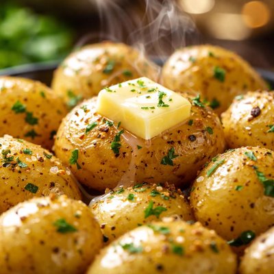 Image of Buttered Potatoes