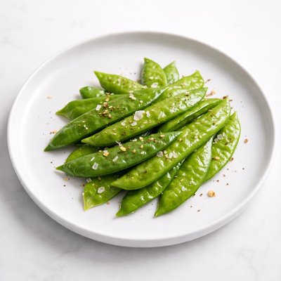 Image of Buttered Snow Peas