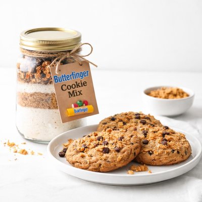 Image of Butterfinger Cookie Mix Gift in a Jar