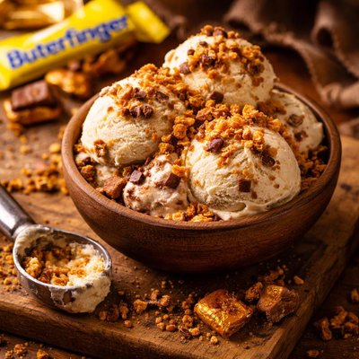 Image of Butterfinger Ice Cream
