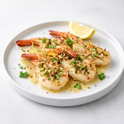 Image of Butterflied Florida Shrimp Scampi