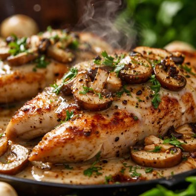 Image of Butterflied Mushroom Chicken