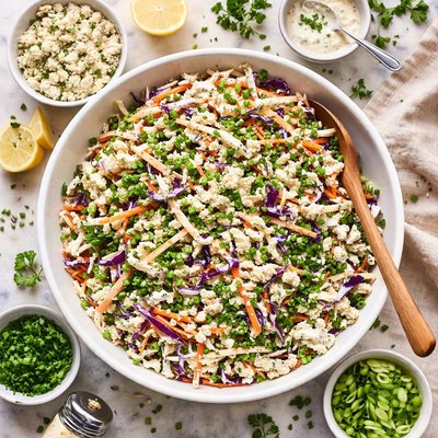 Image of Buttermilk and Gorgonzola Coleslaw