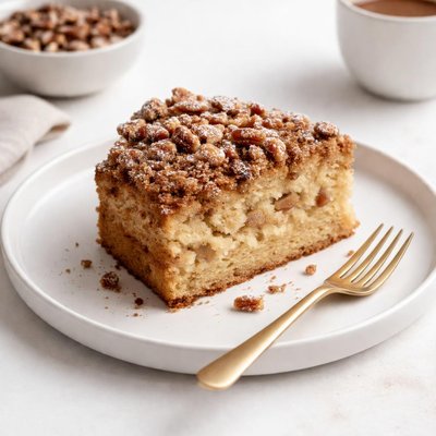 Image of Buttermilk Apple Coffee Cake with Pecans