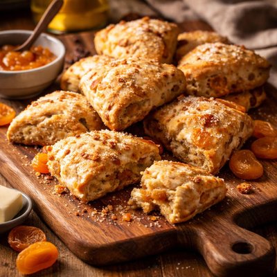 Image of Buttermilk Apricot Scones