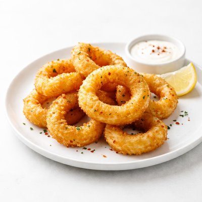 Image of Buttermilk Batter Fried Spicy Onion Rings