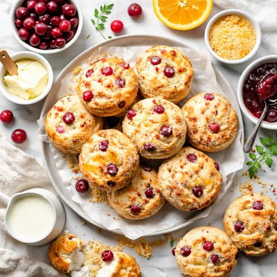 Image of Buttermilk Biscuits with Cranberries