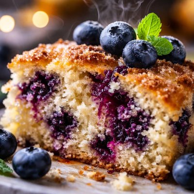 Image of Buttermilk Blueberry Breakfast Cake