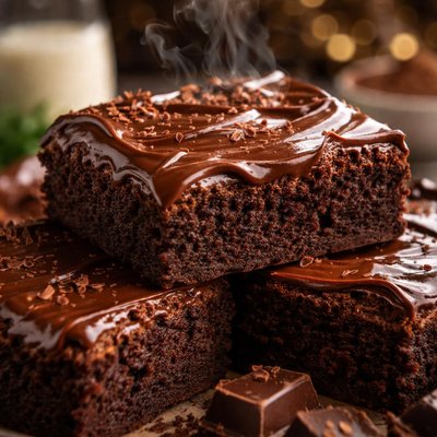 Image of Buttermilk Brownies with Frosting