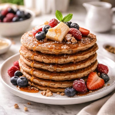 Image of Buttermilk Buckwheat Pancakes