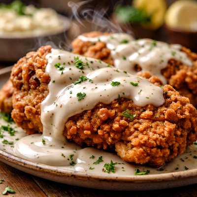 Image of Buttermilk Fried Chicken with Gravy