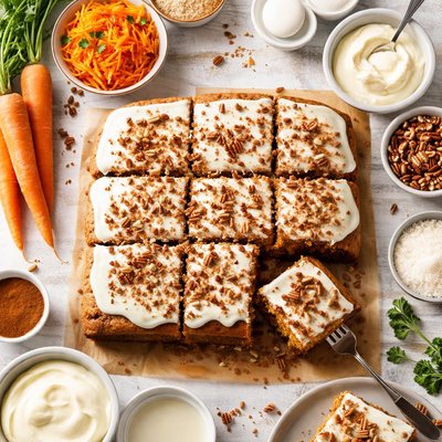 Image of Buttermilk Glazed Carrot Cake