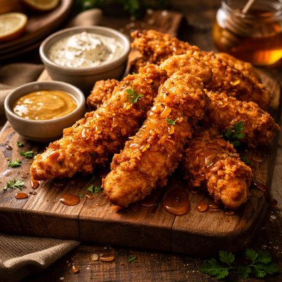 Image of Buttermilk Honey Fried Chicken Fingers