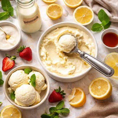 Image of Buttermilk Ice Cream