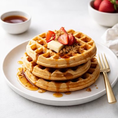 Image of Buttermilk Kamut Waffles