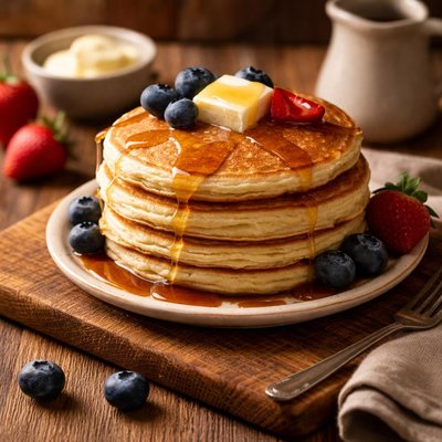 Image of Buttermilk Pancakes for One