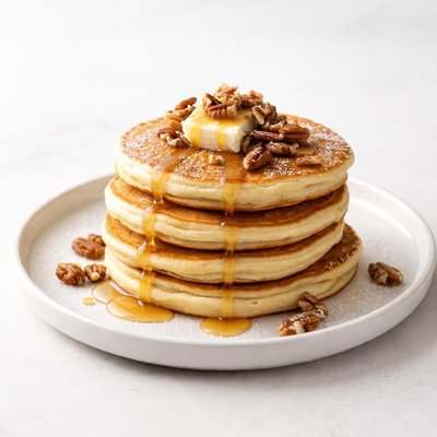 Image of Buttermilk Pancakes with Pecans