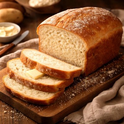 Image of Buttermilk Potato Bread Breadmaker 1 1 2 Lb Loaf