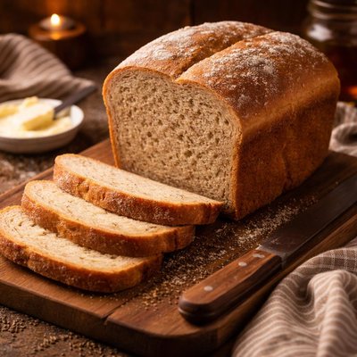Image of Buttermilk Rye Bread Machine Loaf