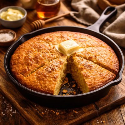Image of Buttermilk Skillet Cornbread