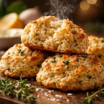 Image of Buttermilk Thyme Drop Biscuits