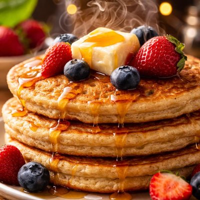 Image of Buttermilk Wheat Pancakes