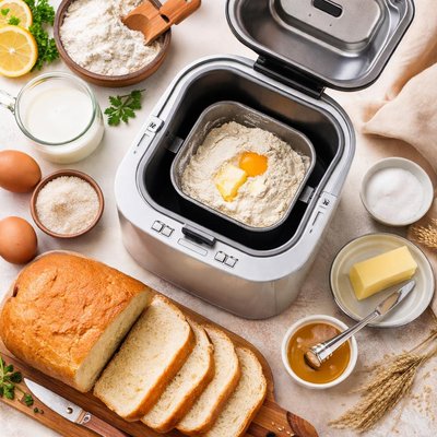 Image of Buttermilk White Bread Bread Machine