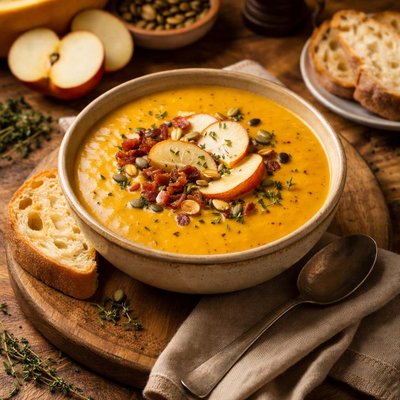 Image of Butternut and Apple Soup