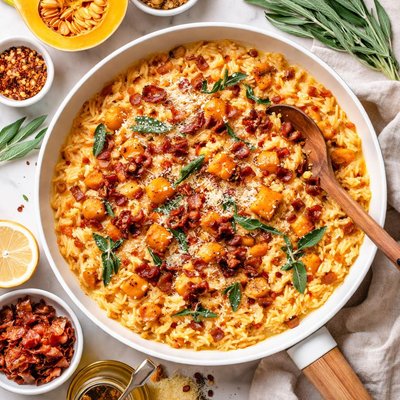 Image of Butternut Squash and Bacon Risotto