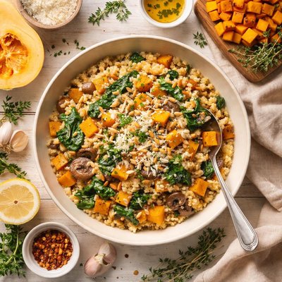 Image of Butternut Squash and Barley Risotto